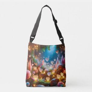 Sac Ajustable Jardin de cœur de fleurs magiques lumineuses