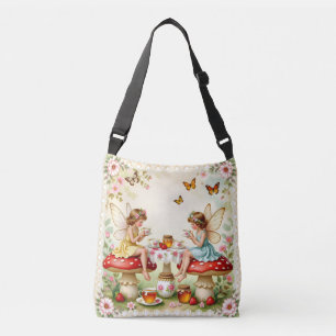 Sac Ajustable Jardin de pique-nique fée florale vintage