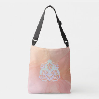 Sac Ajustable Jardin du cœur motif floral pastel