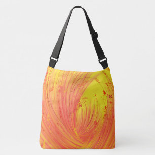 Sac Ajustable Jardin enchanté Abstrait Orange