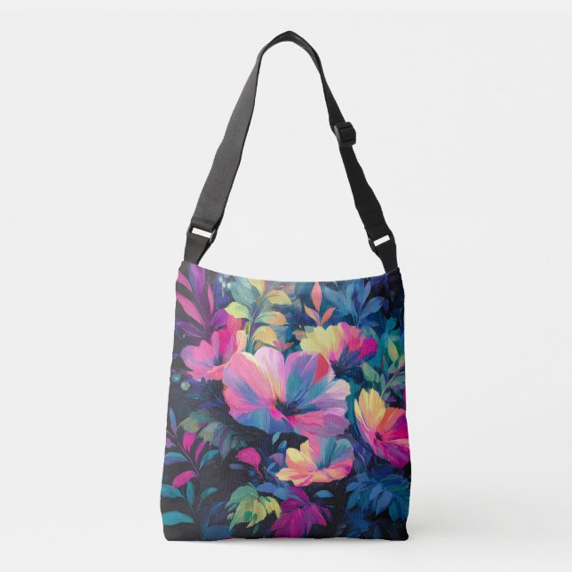 Sac Ajustable Jardin Floral de printemps de la ruée de fleurs (Devant)