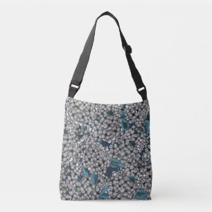 Sac Ajustable Jardin Lilac blanc