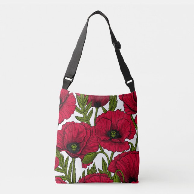 Sac Ajustable Jardin Red Poppy 2 (Devant)