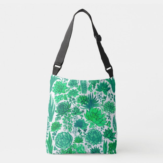 Sac Ajustable Jardin succulent (Devant)