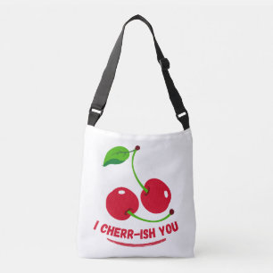 Sac Ajustable 'Je Cherr-is Vous' Punaisie Mignonne Cerise 