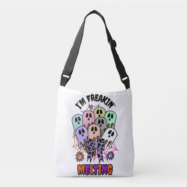 Sac Ajustable Je freakin' fondre Halloween Glace Ghosts (Devant)