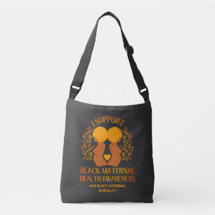 Sac Ajustable Je soutiens BLACK MATERNAL SANTÉ SENSIBILISATION M