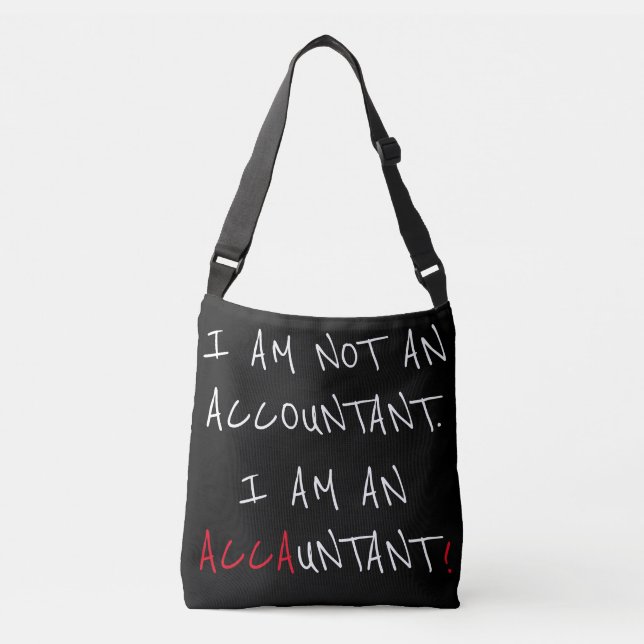 SAC AJUSTABLE "JE SUIS UN ACCAUNTANT" (Devant)