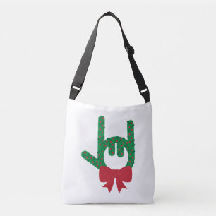 Sac Ajustable Je t'aime la couronne de Noël