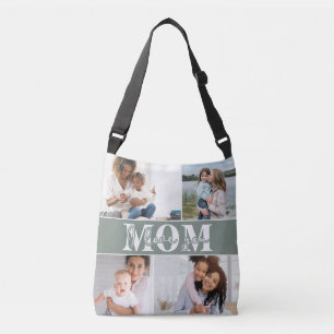 Sac Ajustable Je t'aime Maman Photo personnalisée Cadeau de fête