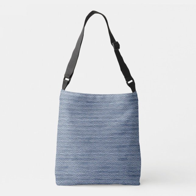 Sac Ajustable jean bleu clair (Dos)
