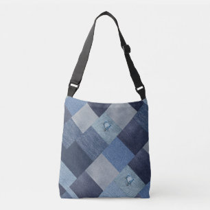 Sac Ajustable Jeans Patchwork Distesse Denim