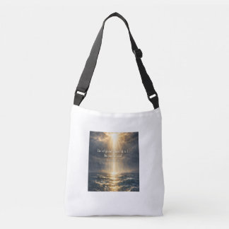 Sac Ajustable Jésus marchant sur la mer • Marc 6:50 KJV • Ciel