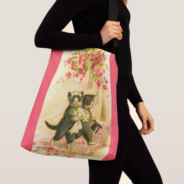 Sac Ajustable jeune mariée de kitten (De près)