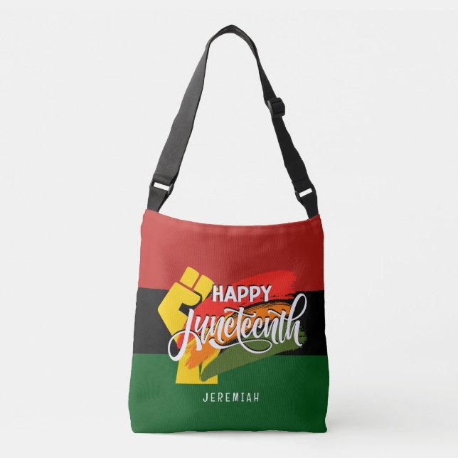 Sac Ajustable JEUX JUNETEENTH Pan African (Devant)