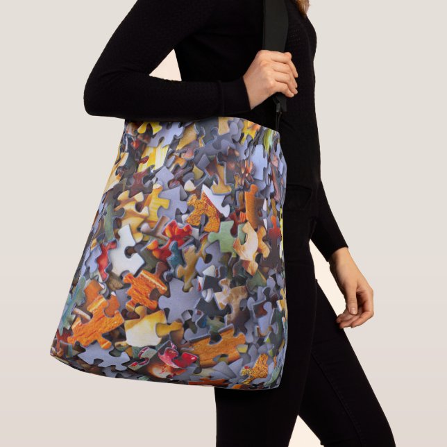 Sac Ajustable Jigsaw Puzzle Pièces Drôle (De près)