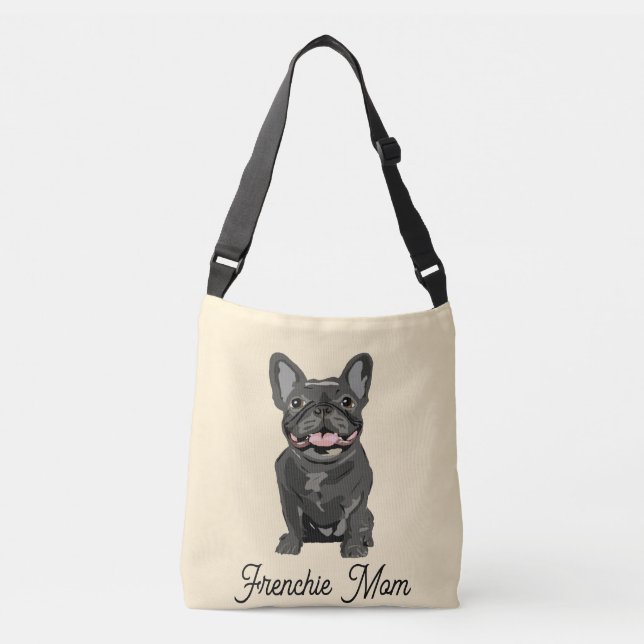 Sac Ajustable Joli chien, bouledogue français (Devant)