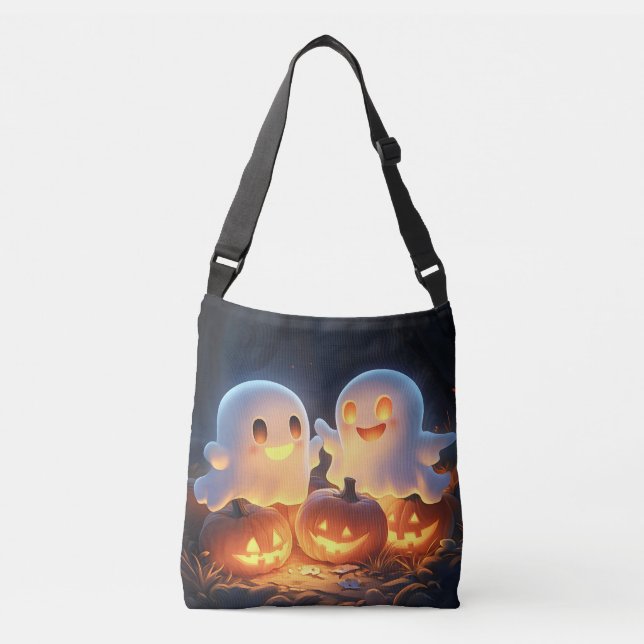Sac Ajustable Joli Éffrayant Halloween DFV Fantômes Fantastique (Devant)