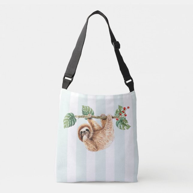 Sac Ajustable Joli fentes accroché à l'aquarelle vers le bas (Devant)
