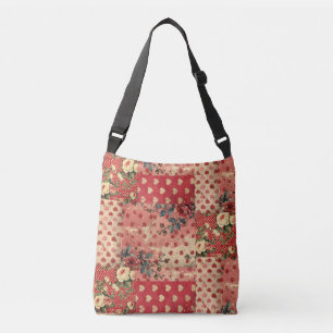 Sac Ajustable Joli look Vintage Shabby Chic Floral