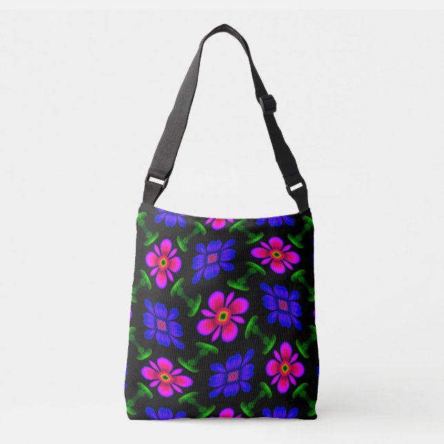 Sac Ajustable Joli Motif de fleurs roses (Devant)