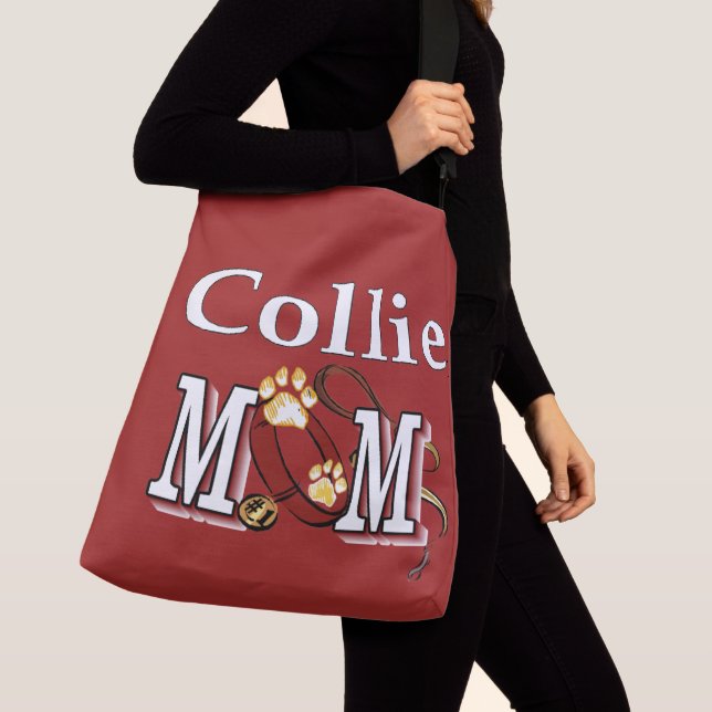 Sac Ajustable Joli Rough Collie Chien Maman (De près)