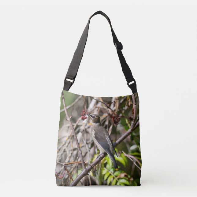 Sac Ajustable Jolie faune de jaseur (Devant)