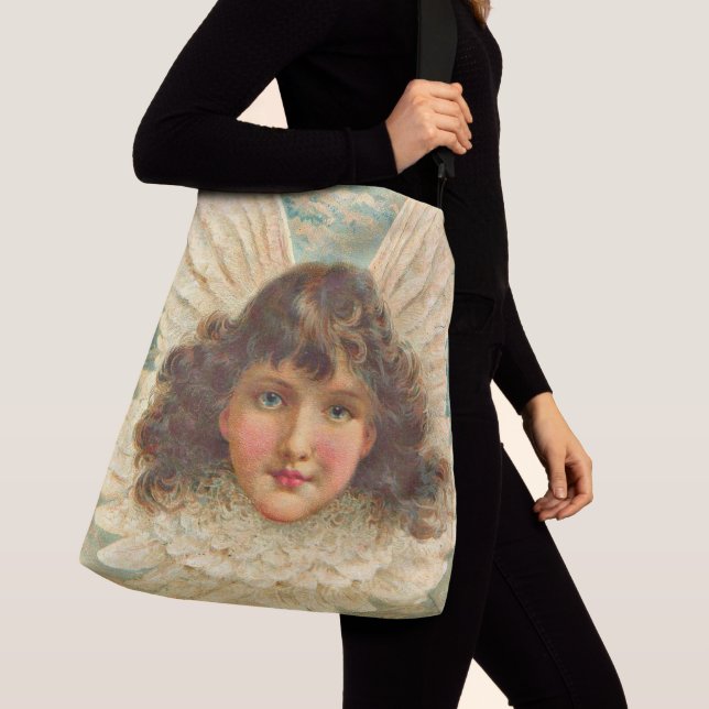 Sac Ajustable jolie impression d'ange victorien (De près)