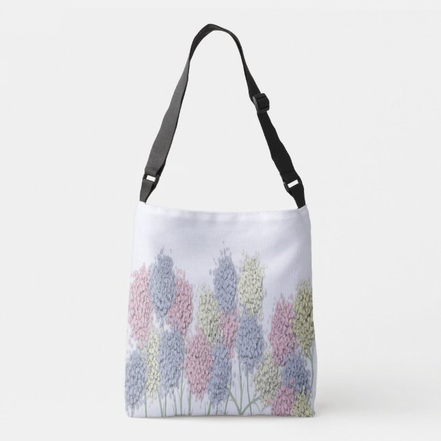 Sac Ajustable Jolies Fleurs colorées Pastel (Dos)
