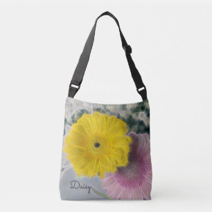 Sac Ajustable Jolies fleurs électriques rose jaune *Personnalise