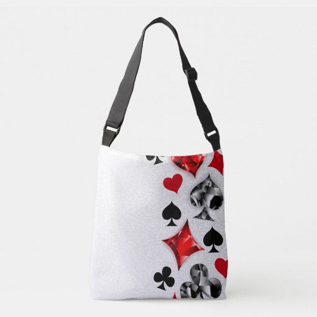 Sac Ajustable Joueur de poker Joueur de cartes de jouer costumes (Devant)