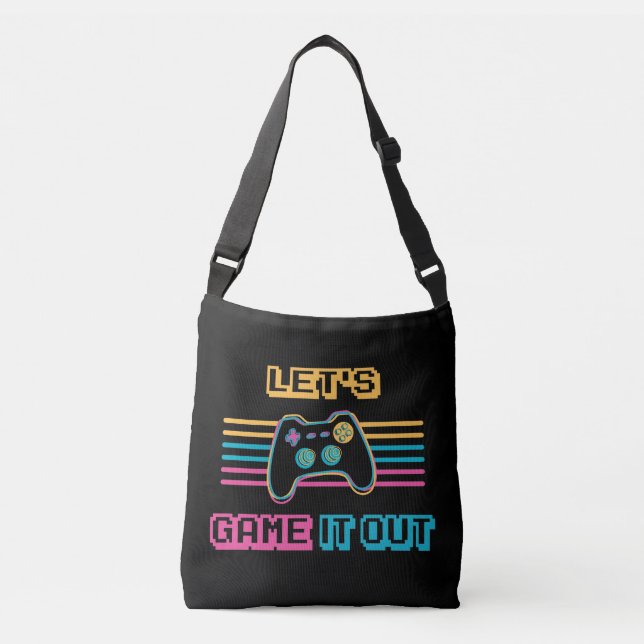 Sac Ajustable  Jouons-le rétro (Devant)