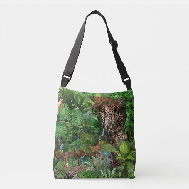 Sac Ajustable Joyeuse jungle africaine (Devant)