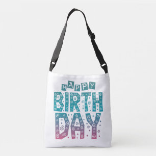 Sac Ajustable joyeux anniversaire coloré pour tous