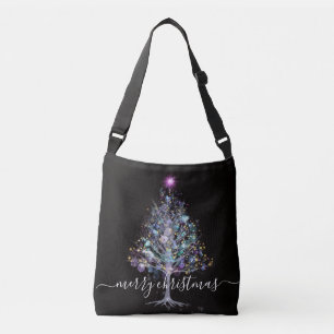 Sac Ajustable Joyeux arbre d'hiver scintillant de Noël
