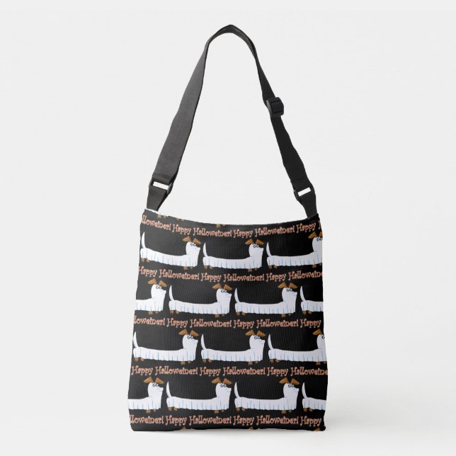 Sac Ajustable Joyeux Halloweiner Dachshund (Devant)