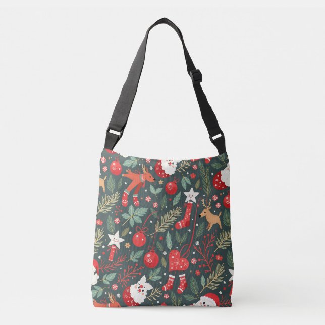Sac Ajustable Joyeux Noël Whimsy (Devant)