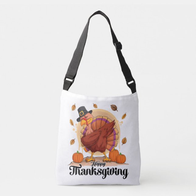 Sac Ajustable Joyeux Thanksgiving (Devant)