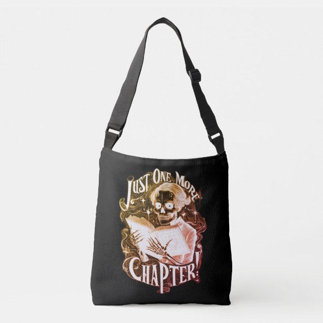 Sac Ajustable Juste un autre chapitre Skeleton Reader amusant (Devant)