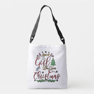Sac Ajustable Juste une fille qui aime Noël