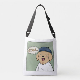 Sac Ajustable K-Pop STAAA Chien Errant Blague de Fanclub