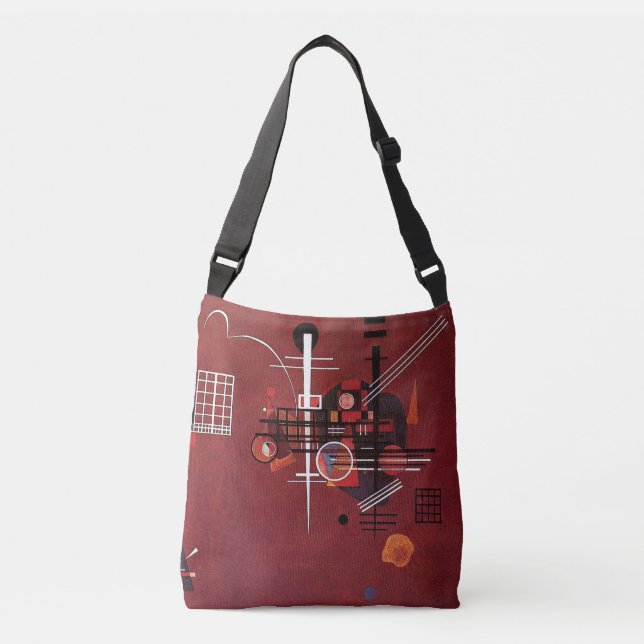 Sac Ajustable Kandinsky - Rouge mouillé (Devant)