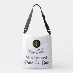 Sac Ajustable Keep calm. Restez Concentrés. Passez L'Examen Bar.