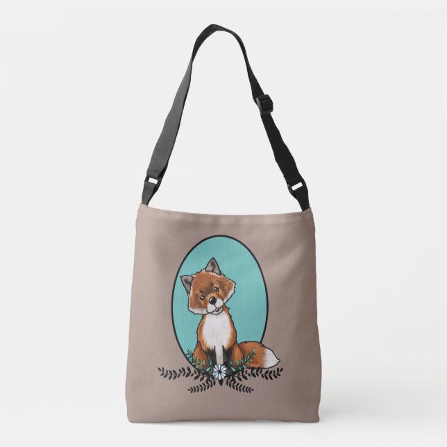 Sac Ajustable KiniArt Renard doux (Dos)
