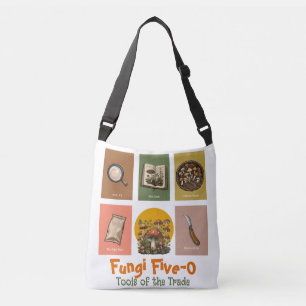 Sac Ajustable Kit d'outils de mycologue vintage : essentiels pou