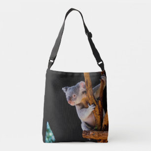 Sac Ajustable Koala Cute en gris arbre
