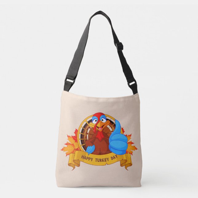 Sac Ajustable La conception de Thanksgiving de style dessin anim (Devant)