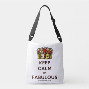 Sac Ajustable La couronne dorée rouge de SlipperyJoe garde son c