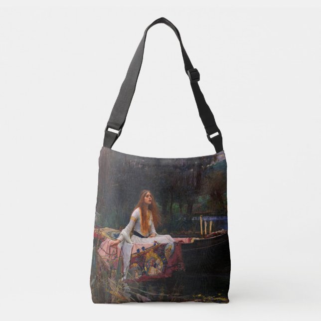 Sac Ajustable La Dame de Shalott par John William Waterhouse (Devant)