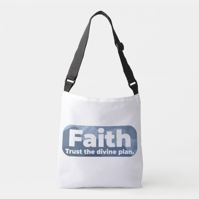 Sac Ajustable La foi Faire confiance au plan divin (Devant)
